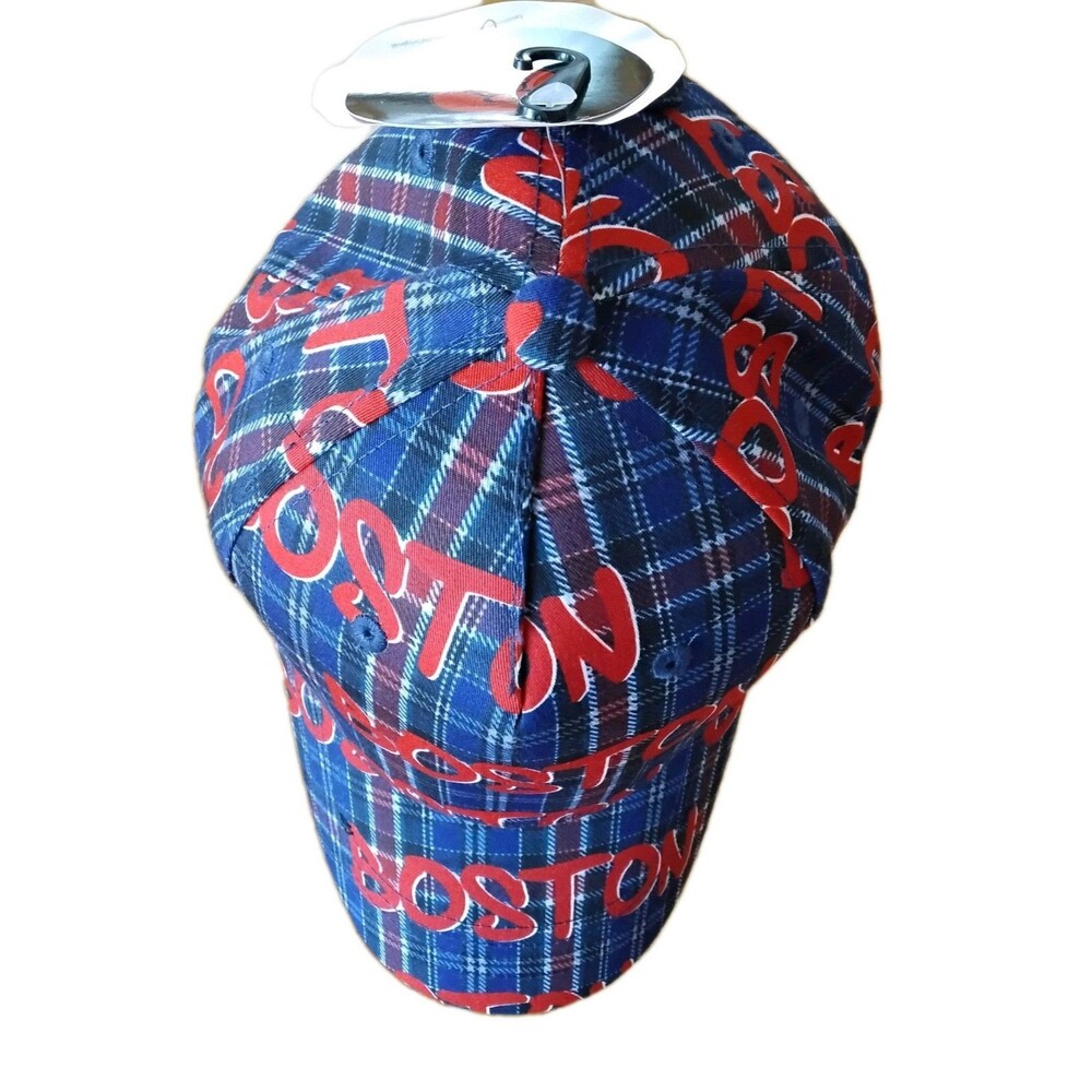 Boston Baseball Cap Robin Ruth Boston Hat All Over Design Excellent